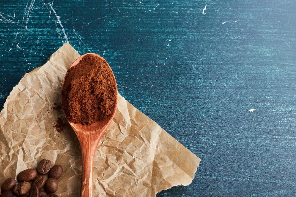 Ground coffee