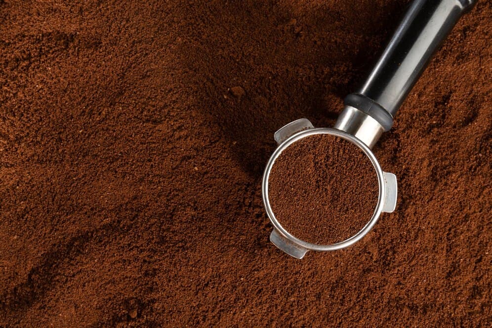 Ground coffee