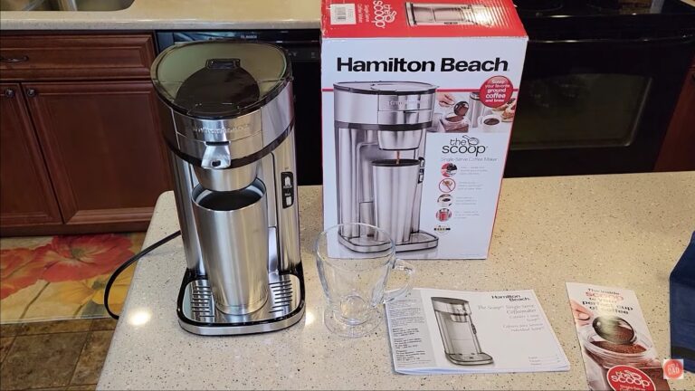 Hamilton Beach The Scoop Single Serve Coffee Maker