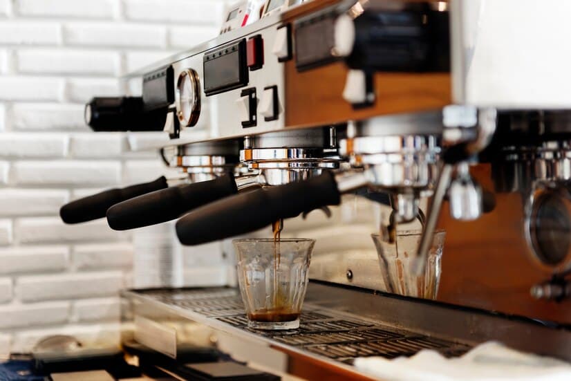 Сoffee Machine in the Cafe